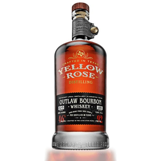 Yellow Rose Outlaw Bourbon Whiskey 700mL