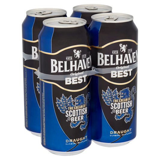 Belhaven Best / 440ml 4pk Can / 24 Case