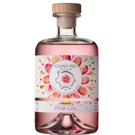 Ginny Pig Distillery Pink Gin 500ml