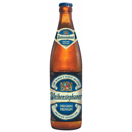 Weihenstephan Original Helles Floral Malty German Lager Bottle 500Ml - Pack Of 12