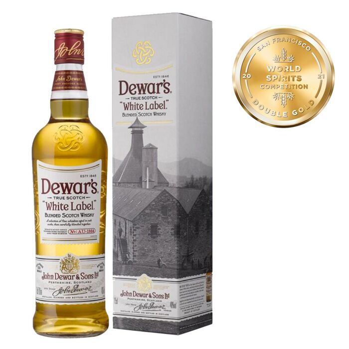 Dewar's White Label Blended Scotch Whisky 1L