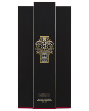 Chivas Regal 25 Year Old Blended Malt Scotch Whisky 700Ml