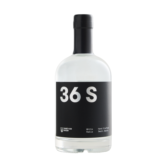 36 Short White Rakia 500mL