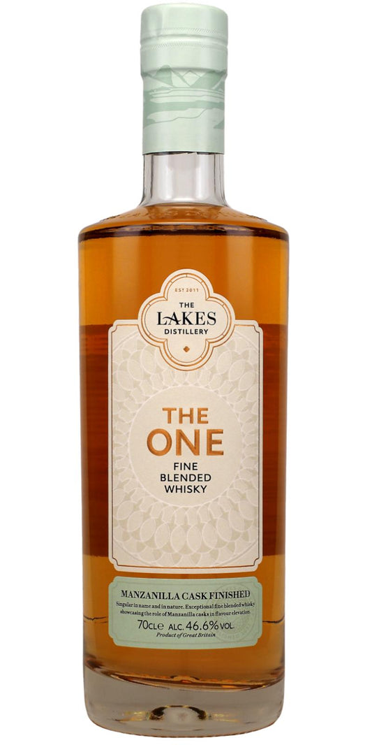 The Lakes The One Manzanilla Cask Finish Fine Blended Whisky (700ml)