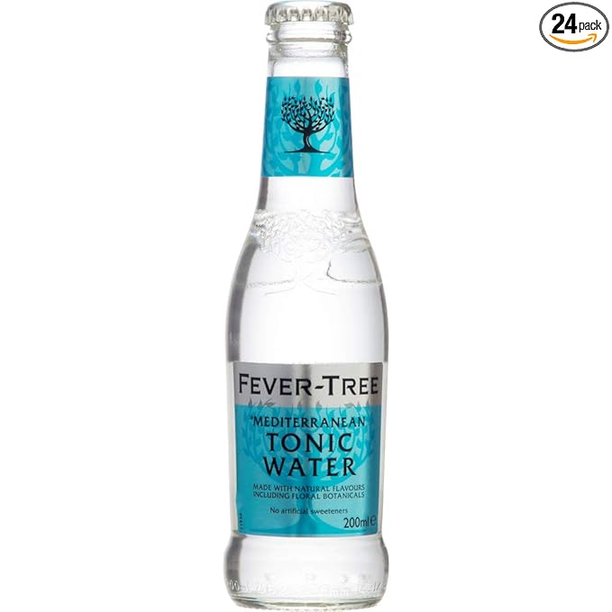 Fever-Tree Mediterranean Tonic Water 200mL - Pack of 24