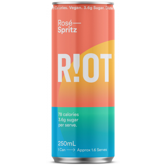 Riot Wine Pinot G 250ml Can 24 Pack