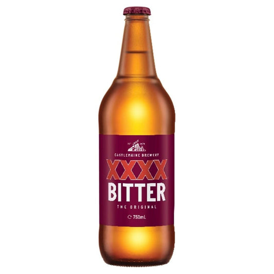 Xxxx Bitter Lager Bottles 750Ml - Pack Of 12