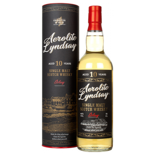 Aerolite Lyndsay 10 Year Old Islay Single Malt Scotch Whisky 700ml