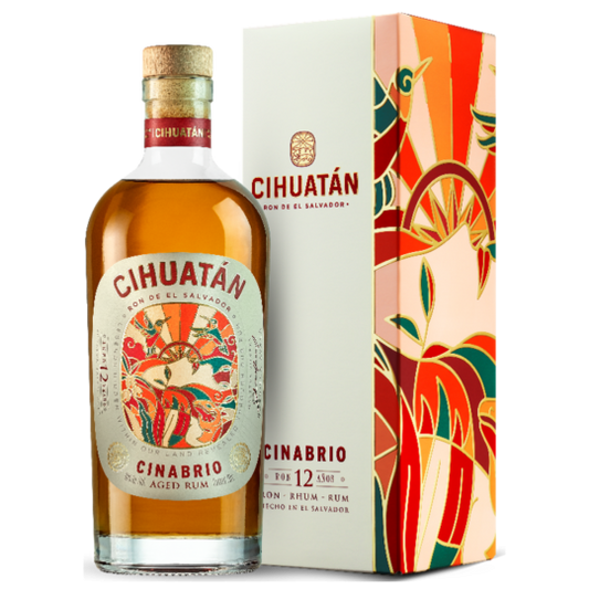 Cihuatan Cinabrio 12 Year Old Rum 700mL