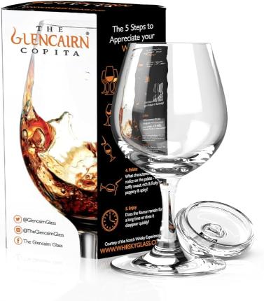 Glencairn Crystal Copita Whisky Glass in Gift Box