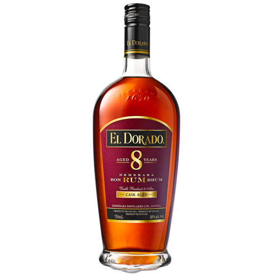 El dorado aged 8 years demmrara rum