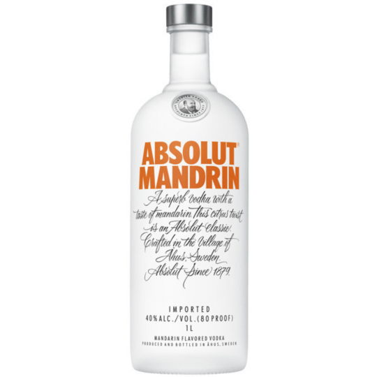 Absolut Mandrin Vodka 1L