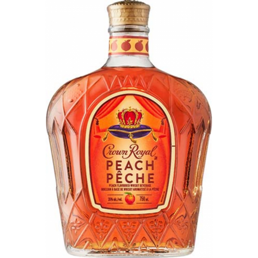 Crown Royal Peach Whisky Liqueur 750Ml