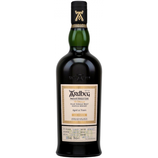 Ardbeg 21 Year Old Private Single Cask 1565 Olorosso 700M