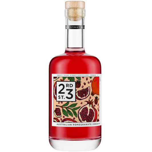 23rd Street Distillery Pomegranate Vodka 700ml