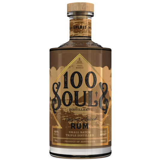 100 Souls Spiced Dark Rum 700Ml