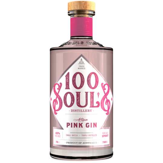 100 Souls Pink Gin 700Ml