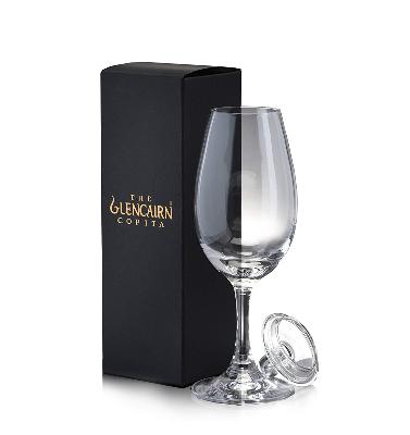 Glencairn Crystal Copita Whisky Glass with Lid in Gift Box