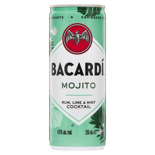 Bacardi Mojito 250Ml (24 Pack)