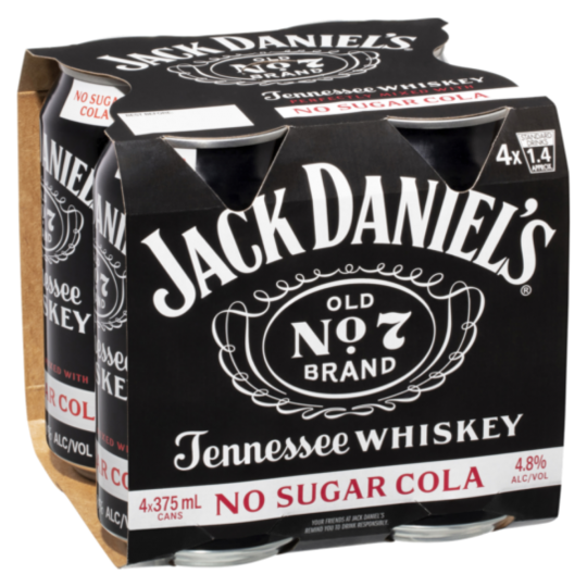 Jack Daniels Old No.7 Tennessee Whiskey 1L