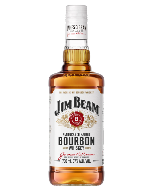 Jim beam white labale