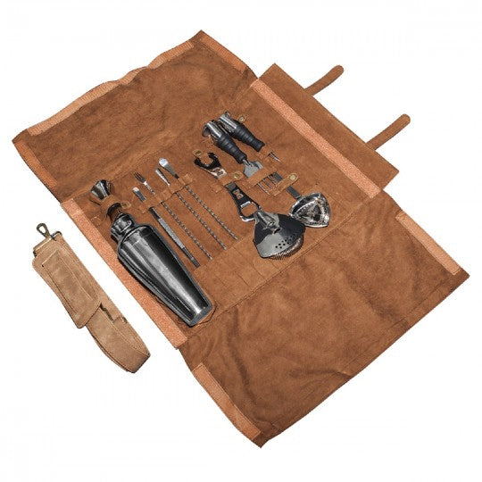 Uberbartools Luxroll Premium Bartender Kit