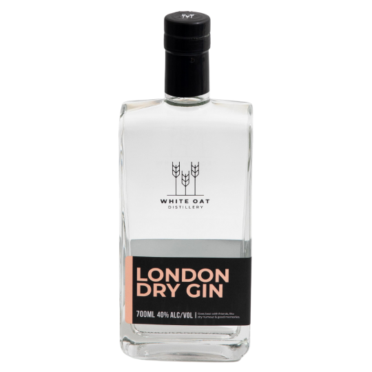 White Oat Distillery London Dry Gin 700mL