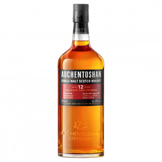 Auchentoshan 12 Year Old Malt Whisky 700mL