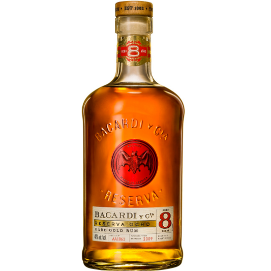 Bacardi 8 Year Old Rum 700ml