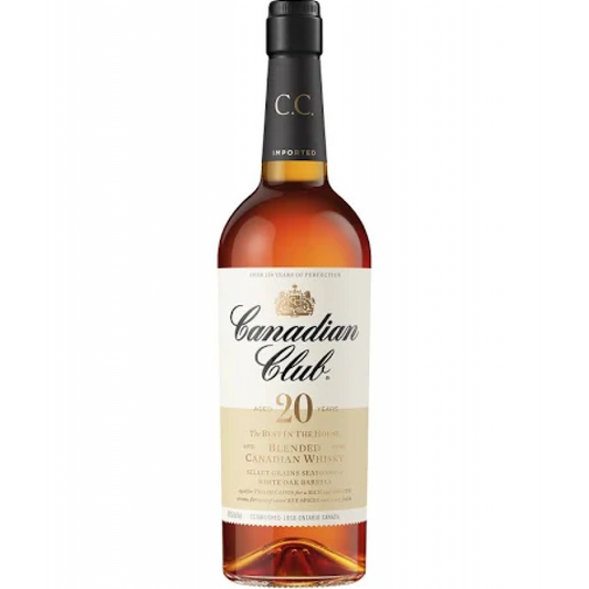 Canadian Club 20 Year Old Blended Whisky 750mL