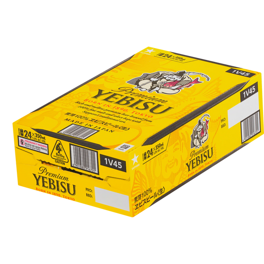 Yebisu Premium Can 350mL 24 Pack