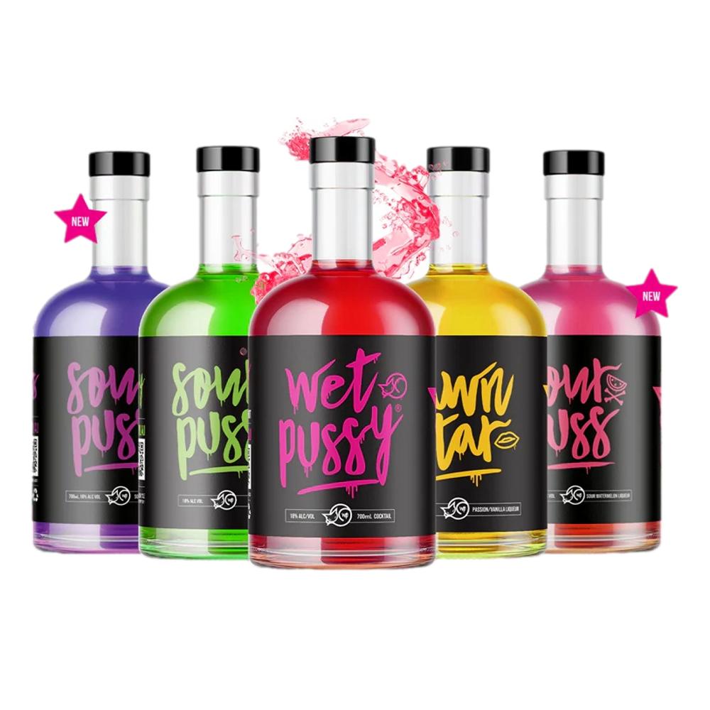 Wet Pussy Collection (5X700ML)