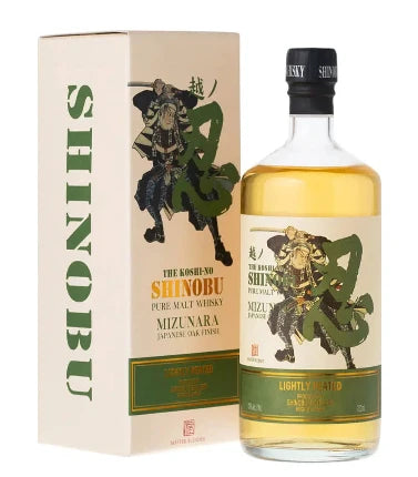 Shinobu Pure Malt Lightly Peated Whisky 700mL