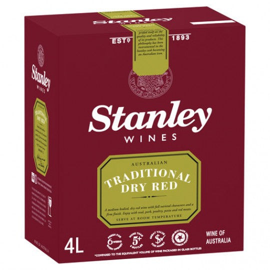 Stanley Traditional Dry Red Cask 4Lt