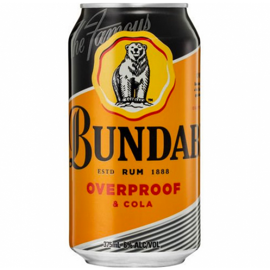 Bundaberg Op Rum & Cola Cans 375Ml