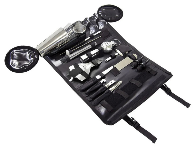 Uberbartools Boston Bar Roll Bartending Kit