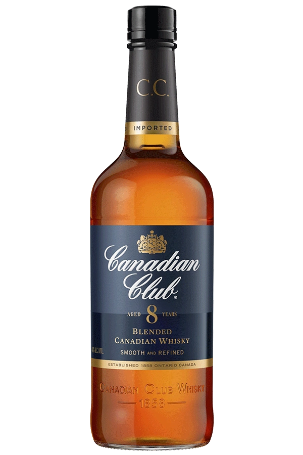 Canadian Club 8 Year Old Blended Whisky 700ml