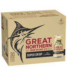 Great Northern Super Crisp Lager 375Ml (30 Pack)