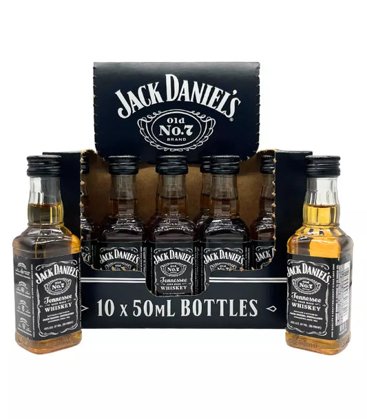 Jack Daniels Miniatures 50Ml X 10