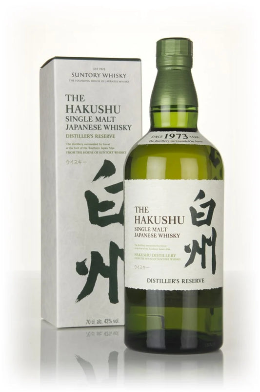 The Hakushu Distillers Reserve Single Malt Japanese Whisky 700ml