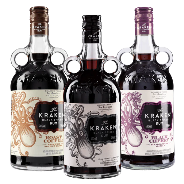 The Kraken Rum Full Range Bundle